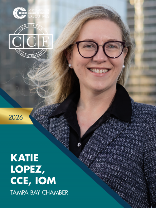 Tampa Bay Chamber’s Katie Lopez Earns Elite Certification